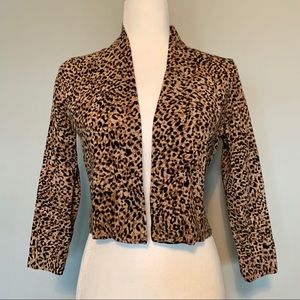 Calvin Klein Leopard Cardigan